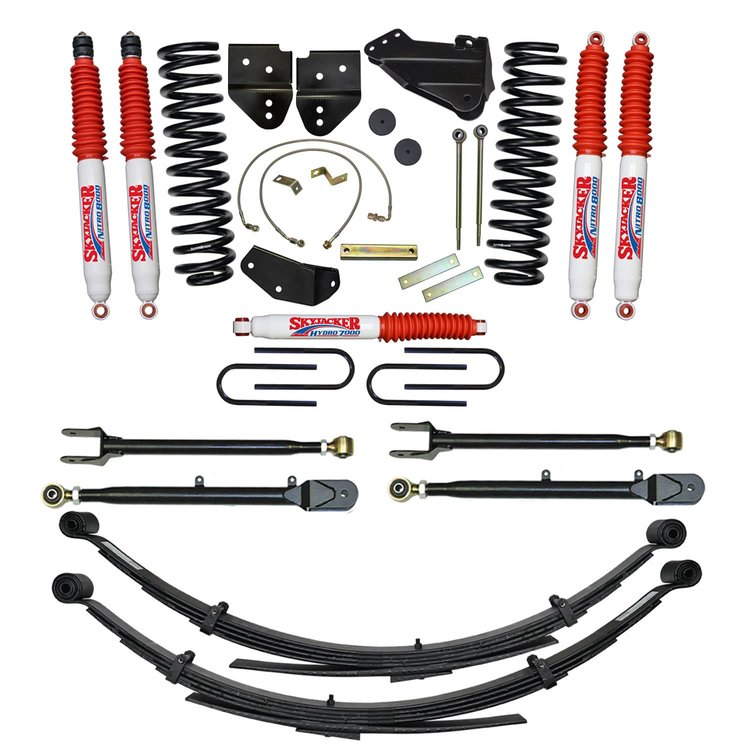 4 in. Suspension Lift Kit for 2005-2007 F-250 with Nitro Shocks F54024KS-N