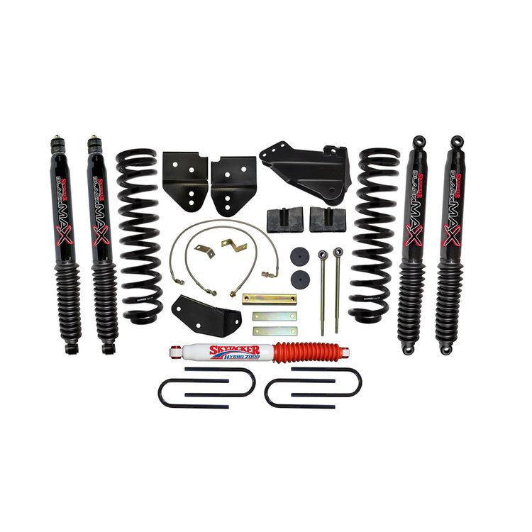 4 in. Suspension Lift Kit for F-250 with Black MAX Shocks F5451K-B