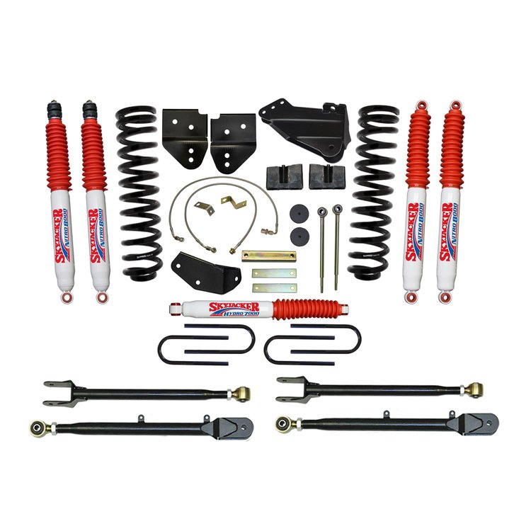 4 in. Suspension Lift Kit for 2005-2007 F-250 with Nitro Shocks F54524K-N