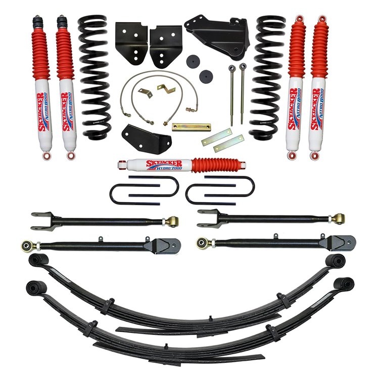 4 in. Suspension Lift Kit for 2005-2007 F-250 with Nitro Shocks F54524KS-N