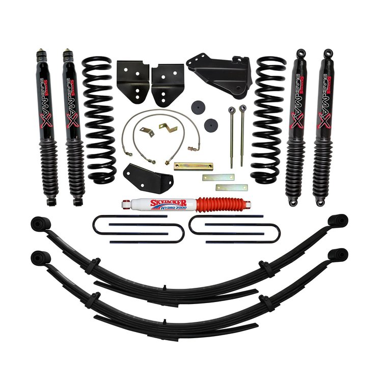 6 in. Suspension Lift Kit for F-250 with Black MAX Shocks F5601KS-B