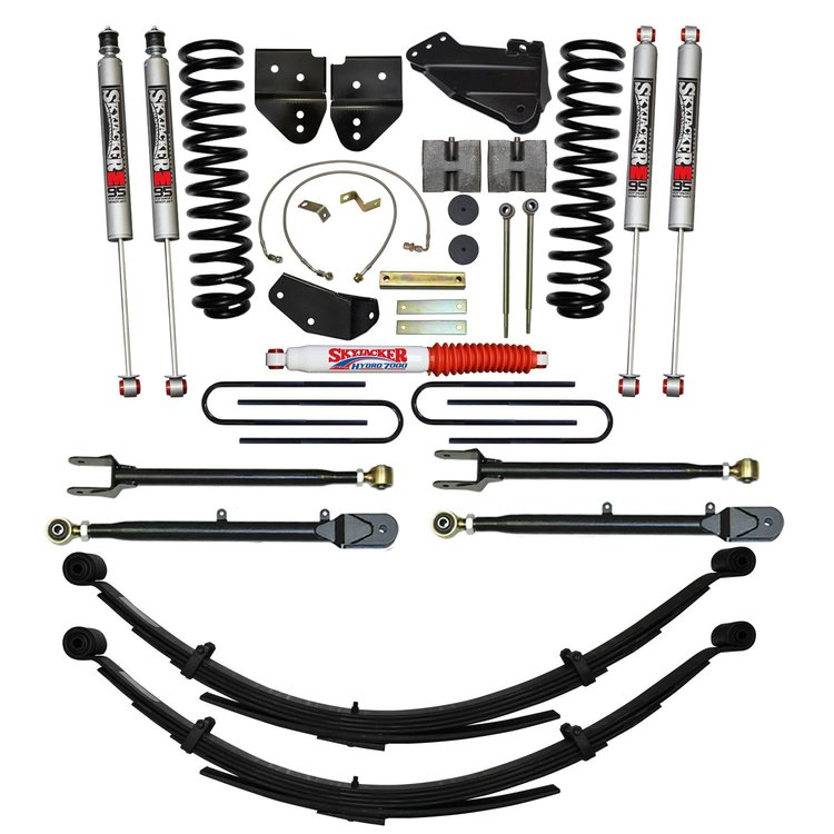 6 in. Suspension Lift Kit for 2005-2007 F-250 with M95 Monotube Shocks F56024K-M