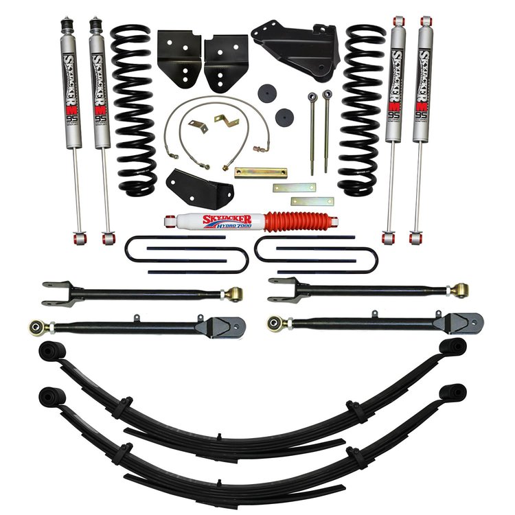 6 in. Suspension Lift Kit for 2005-2007 F-250 with M95 Monotube Shocks F56024KS-M