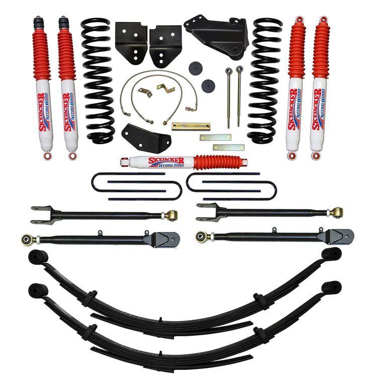 6 in. Suspension Lift Kit for 2005-2007 F-250 with Nitro Shocks F56024KS-N