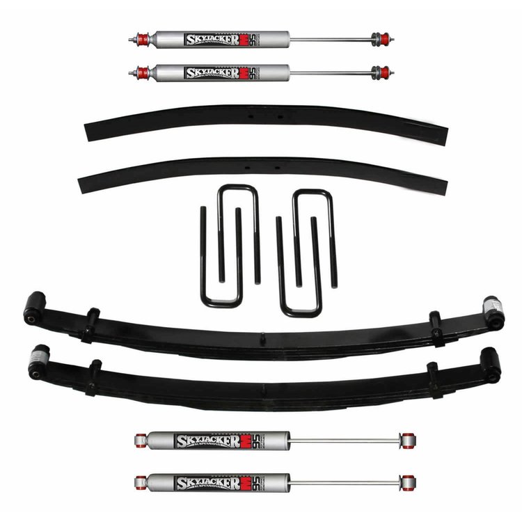 4 in. Suspension Lift Kit for 1967-1977 with M95 Monotube Shocks F740K-M