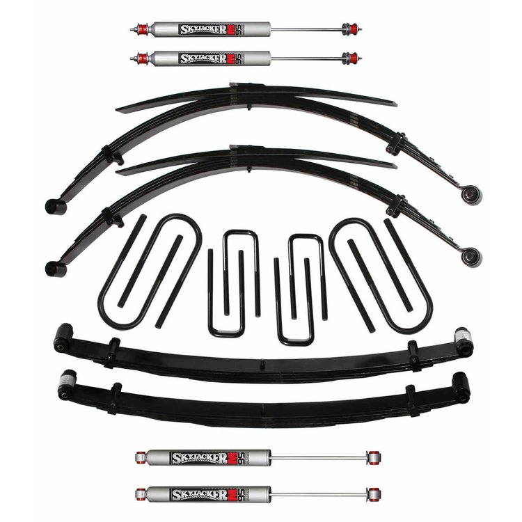 4 in. Suspension Lift Kit for 1967-1977 with M95 Monotube Shocks F740KS-M