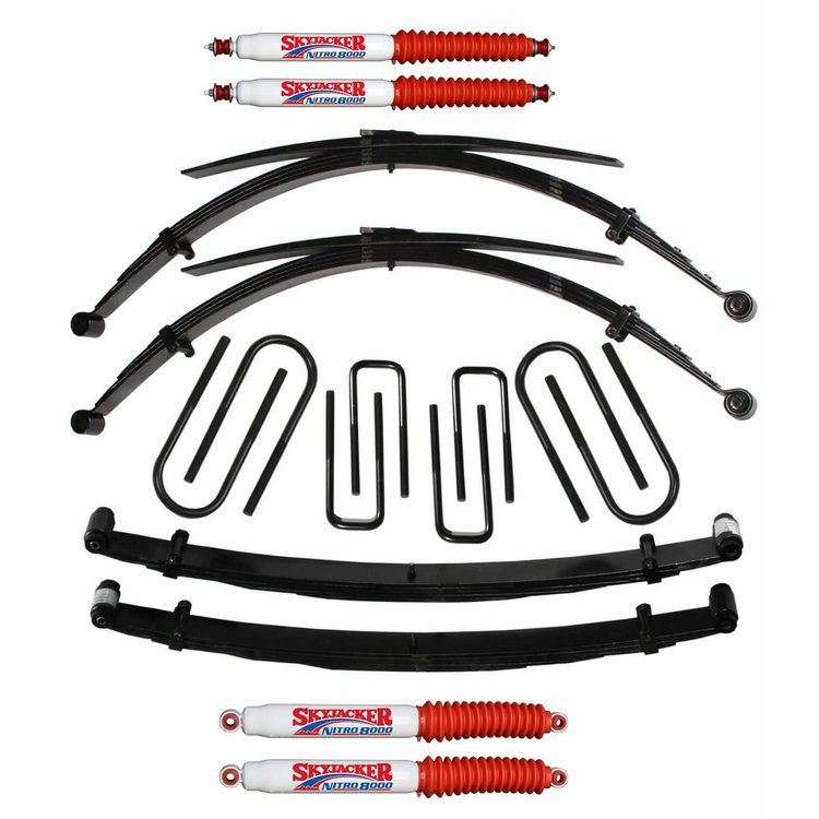 4 in. Suspension Lift Kit for 1967-1977 F-250 with Nitro Shocks F740KS-N