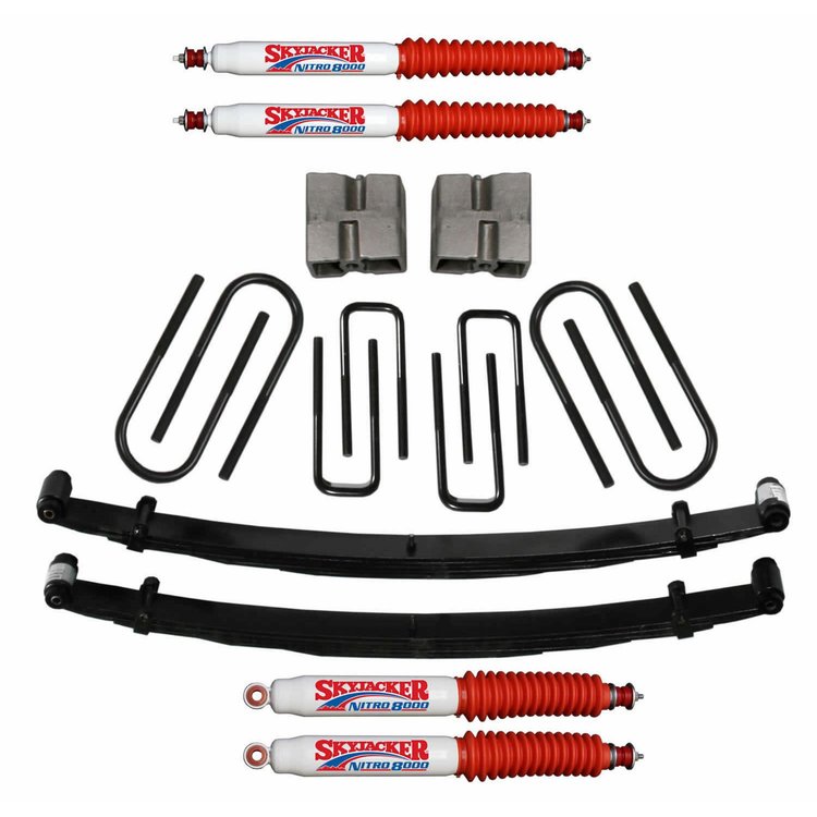 4 in. Suspension Lift Kit for F-250 with Nitro Shocks F749K-N