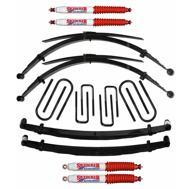 4 in. Suspension Lift Kit for F-250 with Nitro Shocks F749KS-N
