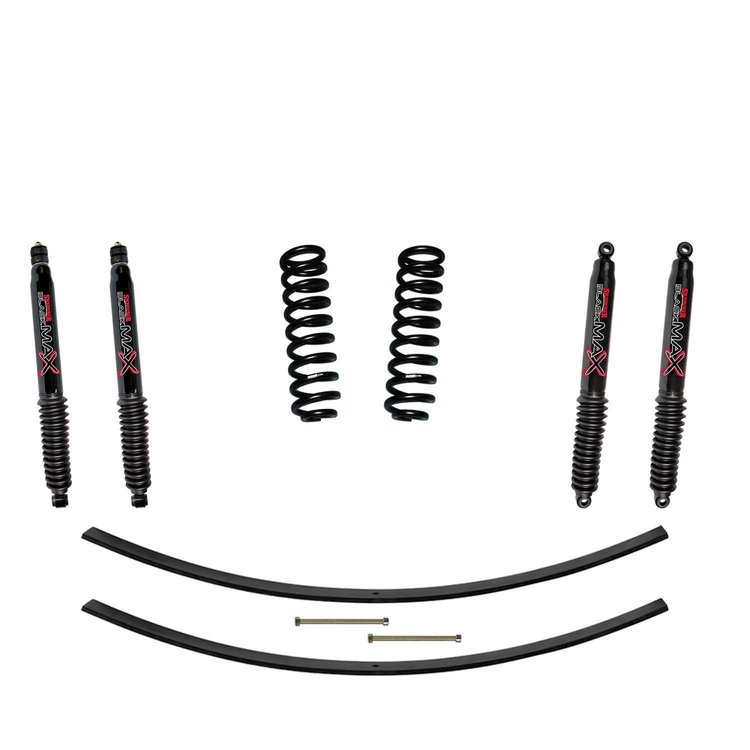 2 in. Suspension Lift Kit for 2008-2011 F-250 with Black MAX Shocks F820K-B
