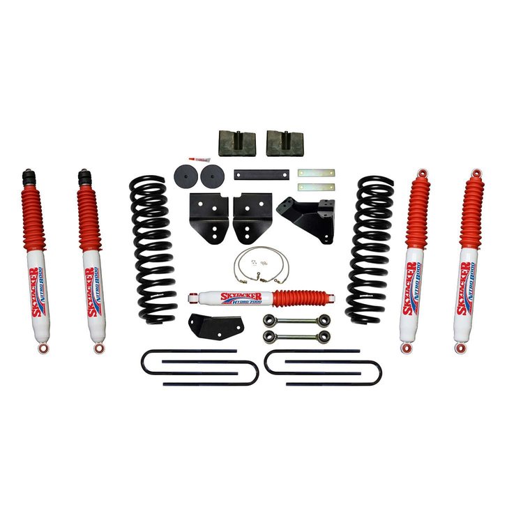 4 in. Suspension Lift Kit for F-350 with Nitro Shocks F8401KH-N