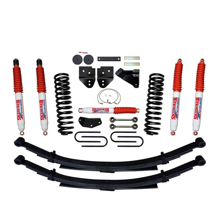 4 in. Suspension Lift Kit for F-350 with Nitro Shocks F8401KSH-N
