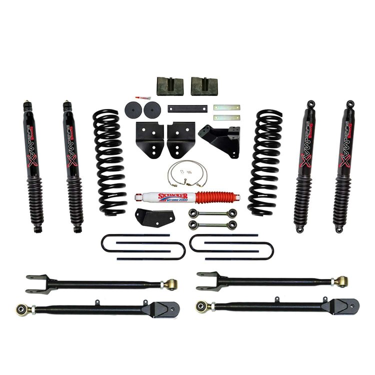4 in. Suspension Lift Kit for 2008-2010 with Black MAX Shocks F84024KH-B