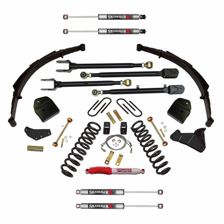 4 in. Suspension Lift Kit for 2008-2010 F-250 with M95 Monotube Shocks F84024KSH-M