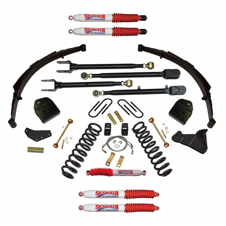 4 in. Suspension Lift Kit for 2008-2010 F-350 with Nitro Shocks F84024KSH-N
