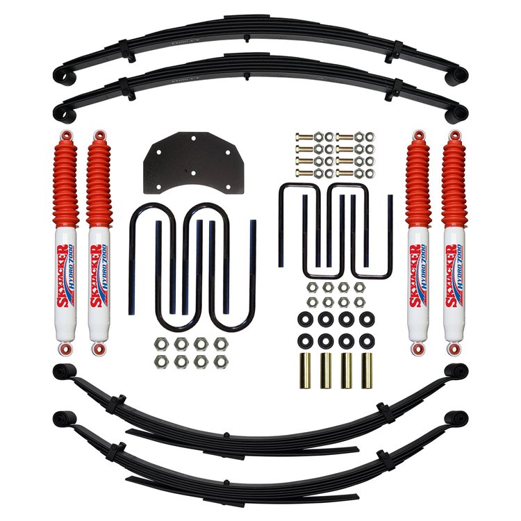 4 in. Suspension Lift Kit for 1986-1996 F-350 with Hydro Shocks F840MKS-H
