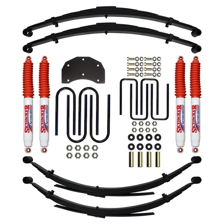 4 in. Suspension Lift Kit for 1986-1996 F-350 with Nitro Shocks F840MKS-N