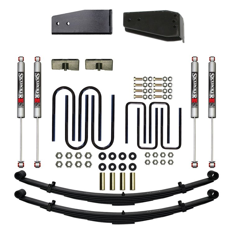 4 in. Suspension Lift Kit for 1980-1996 F-250 with M95 Monotube Shocks F840TK-M