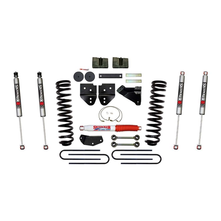 4 in. Suspension Lift Kit for F-250 with M95 Monotube Shocks F8451K-M