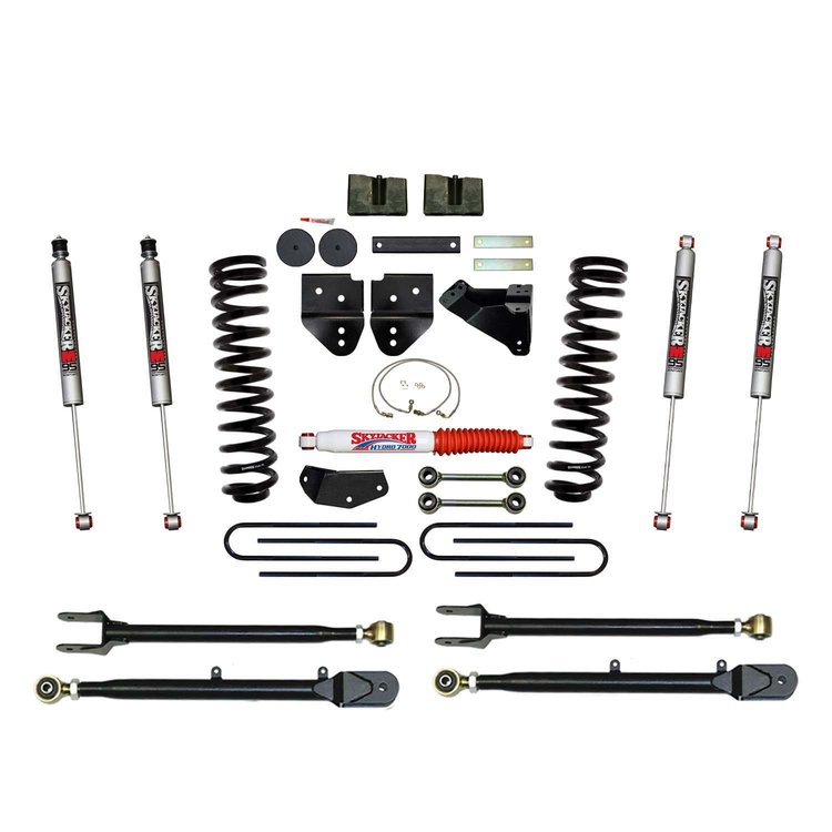 4 in. Suspension Lift Kit for 2008-2010 F-250 with M95 Monotube Shocks F84524K-M