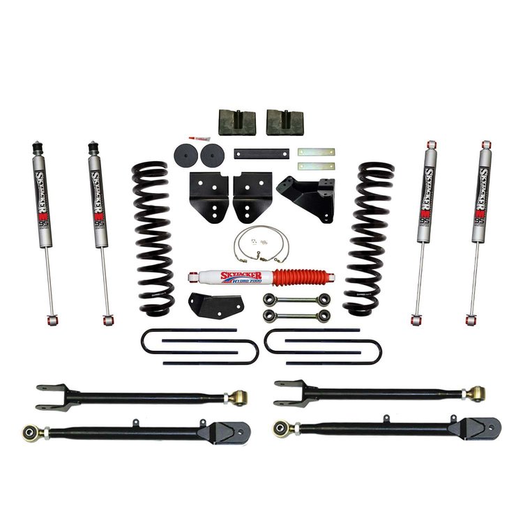 4 in. Suspension Lift Kit for 2008-2010 F-350 with M95 Monotube Shocks F84524KH-M