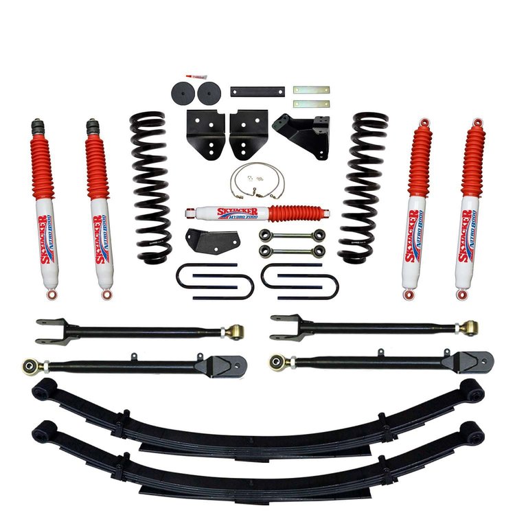 4 in. Suspension Lift Kit for 2008-2010 F-350 with Nitro Shocks F84524KSH-N