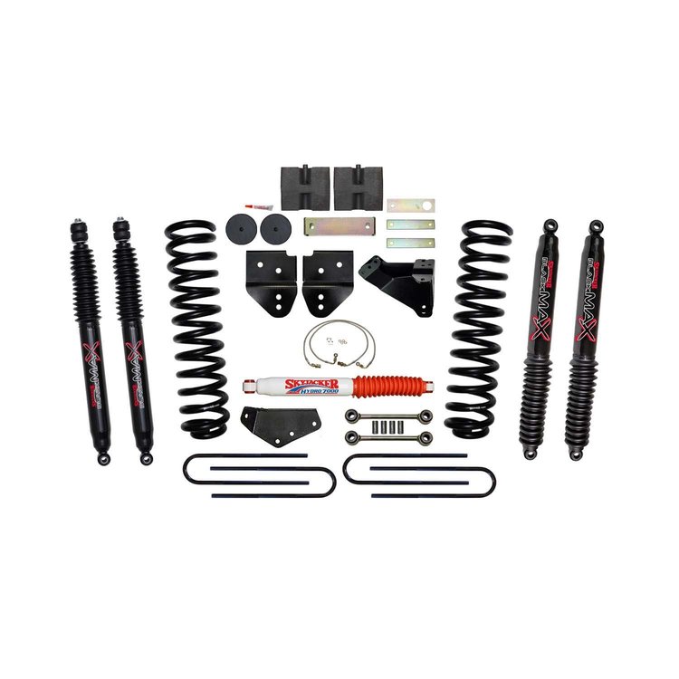 6 in. Suspension Lift Kit for F-250 with Black MAX Shocks F8601K-B