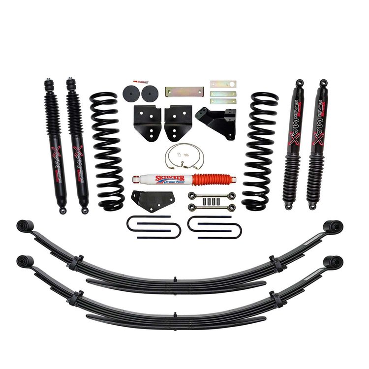 6 in. Suspension Lift Kit for F-250 with Black MAX Shocks F8601KS-B