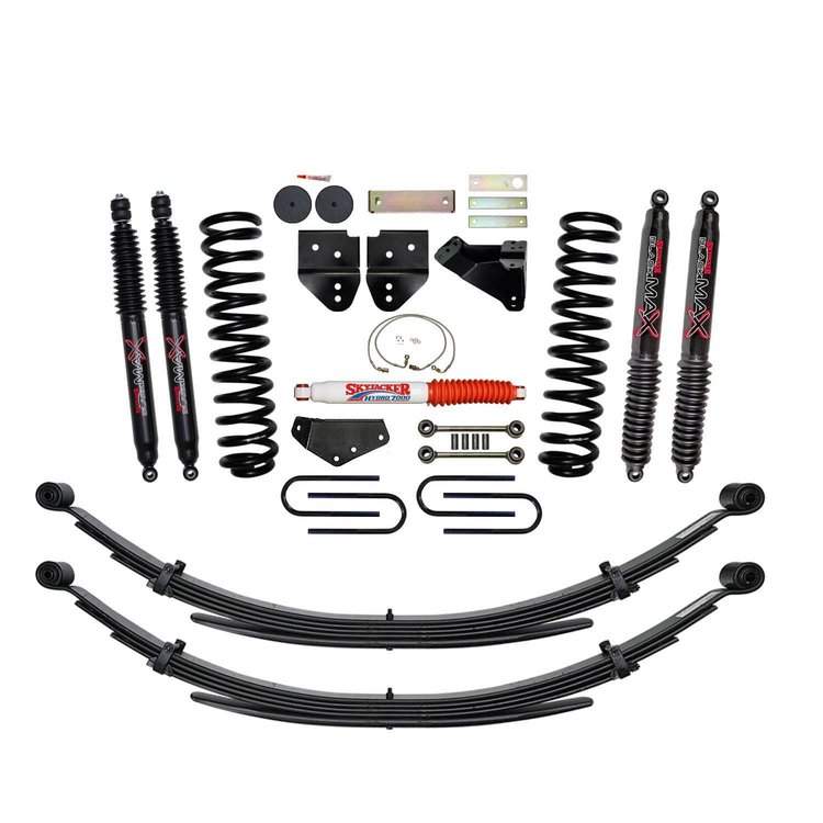 6 in. Suspension Lift Kit for F-350 with Black MAX Shocks F8601KSH-B
