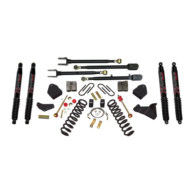 6 in. Suspension Lift Kit for 2008-2010 with Black MAX Shocks F86024KH-B