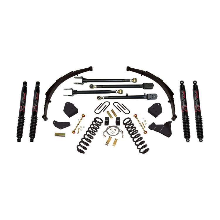 6 in. Suspension Lift Kit for 2008-2010 F-350 with Black MAX Shocks F86024KSH-B