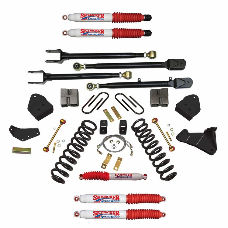 6 in. Suspension Lift Kit for 2008-2010 F-350 with Nitro Shocks F86024KSH-N
