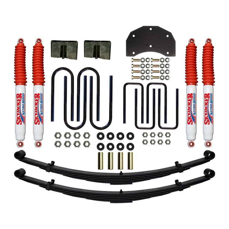 6 in. Suspension Lift Kit for 1986-1996 F-350 with Nitro Shocks F860MK-N