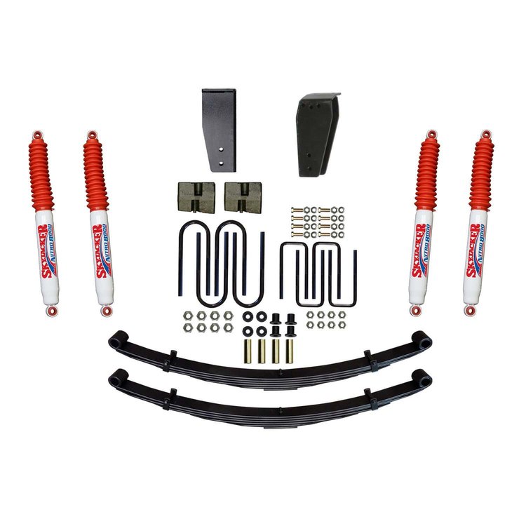 6 in. Suspension Lift Kit for 1980-1996 F-250 with Nitro Shocks F860TKH-N