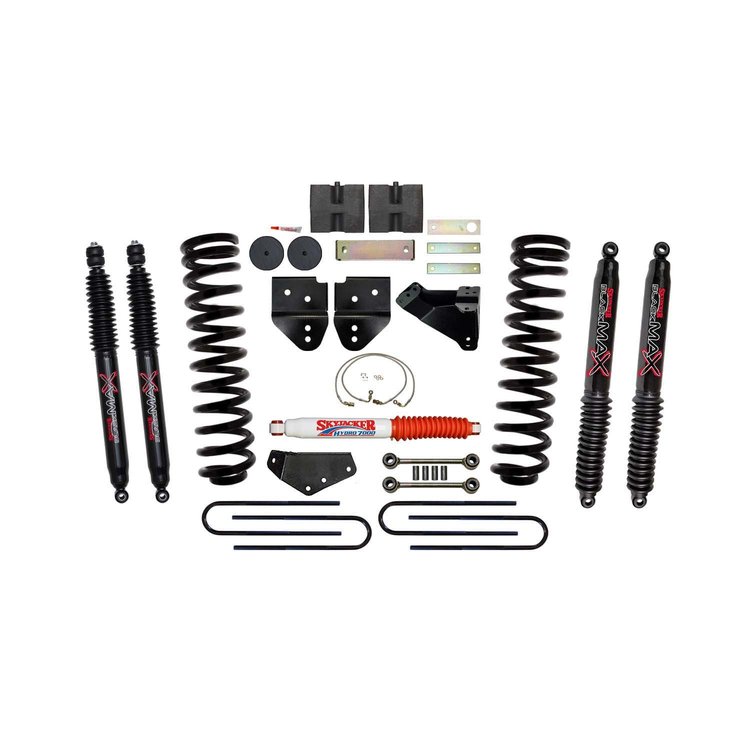 6 in. Suspension Lift Kit for F-250 with Black MAX Shocks F8651K-B