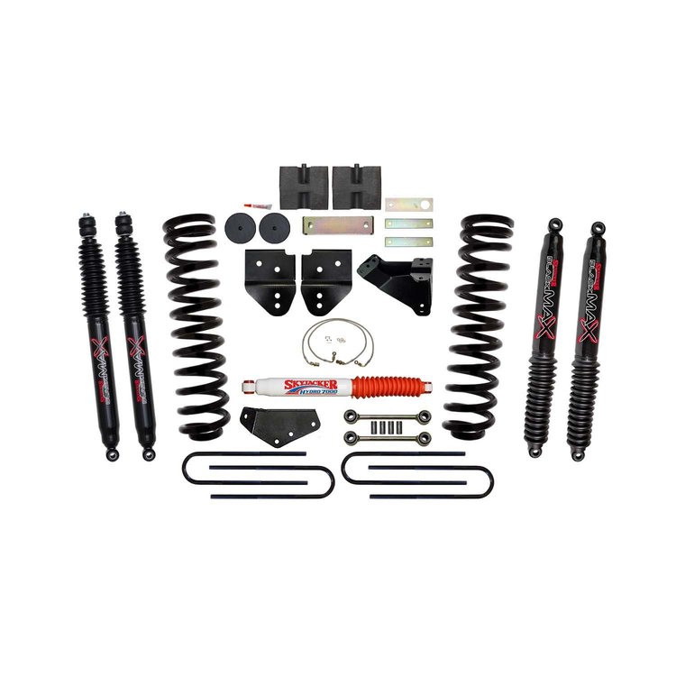6 in. Suspension Lift Kit for F-350 with Black MAX Shocks F8651KH-B