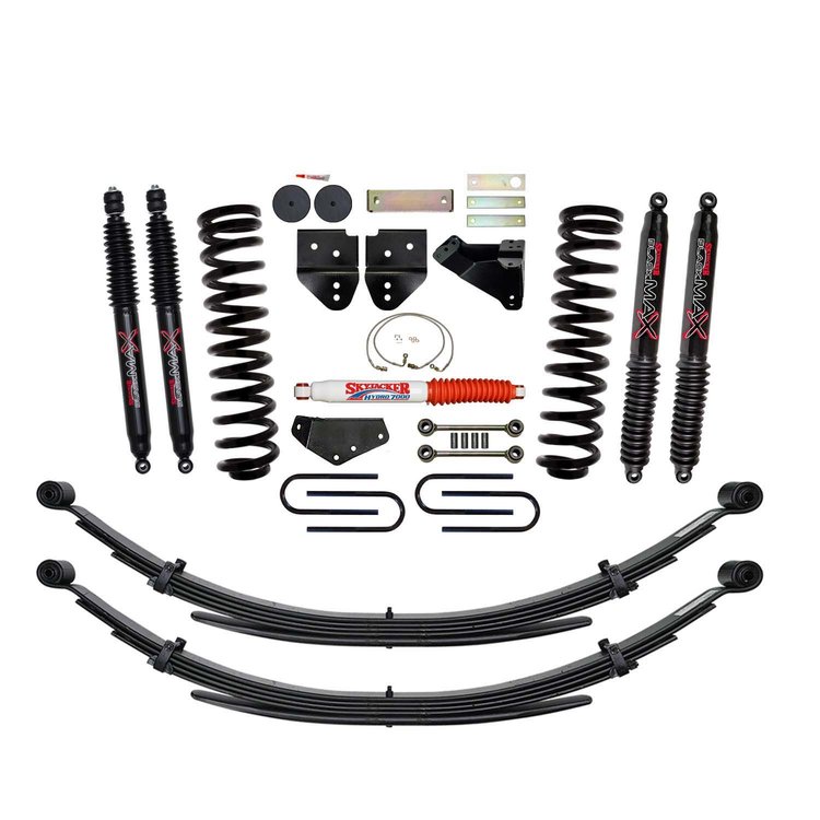 6 in. Suspension Lift Kit for F-350 with Black MAX Shocks F8651KSH-B