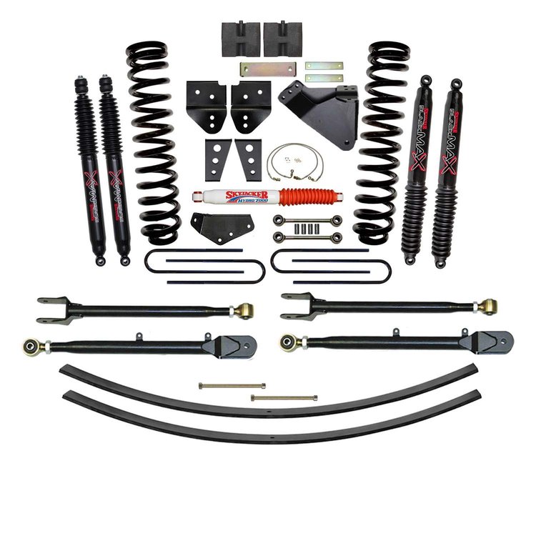 5 in. Suspension Lift Kit for F-250 with Black MAX Shocks F8852K-B