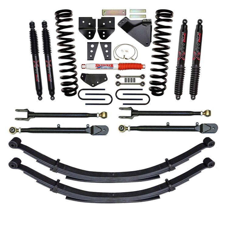 5 in. Suspension Lift Kit for 2008-2010 F-350 with Black MAX Shocks F8852KSH-B
