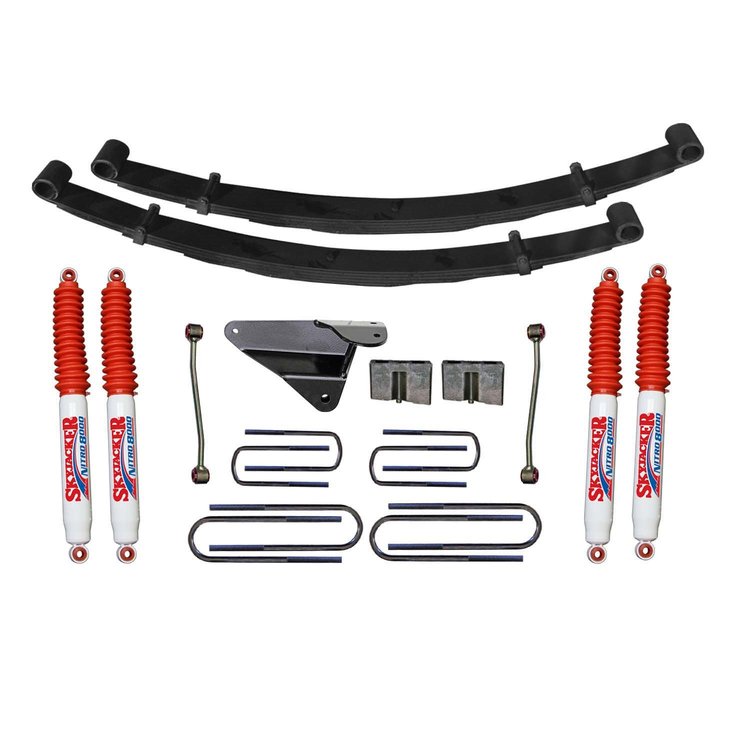 4 in. Suspension Lift Kit for F-250 with Nitro Shocks F9402MK-N