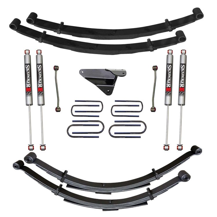 4 in. Suspension Lift Kit for F-250 with M95 Monotube Shocks F9402MKS-M