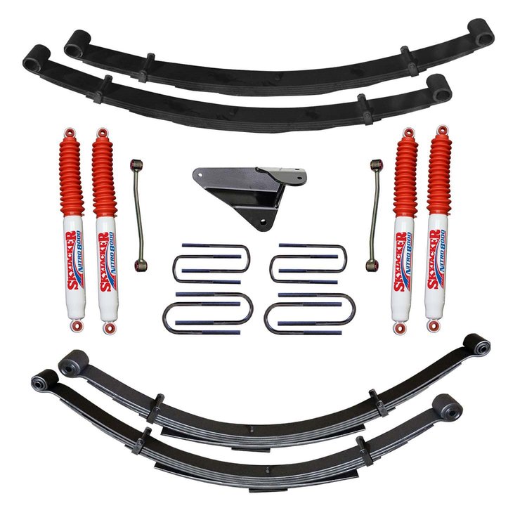 4 in. Suspension Lift Kit for F-250 with Nitro Shocks F9402MKS-N