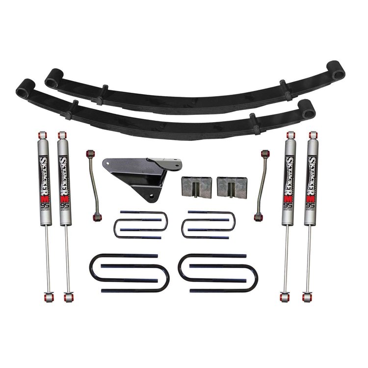 4 in. Suspension Lift Kit for F-250 Super Duty with M95 Monotube Shocks F9403MK-M