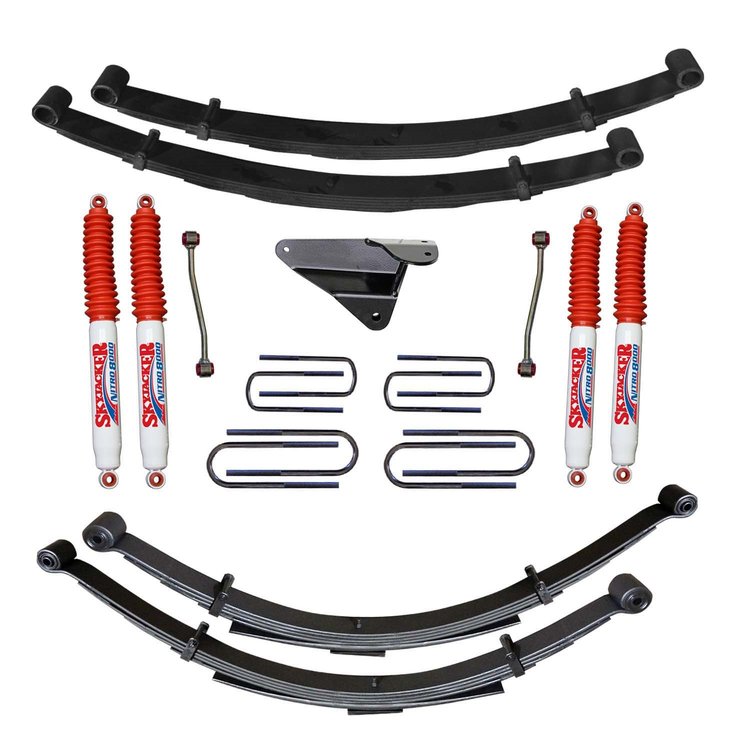 4 in. Suspension Lift Kit for F-250 with Nitro Shocks F9403MKS-N