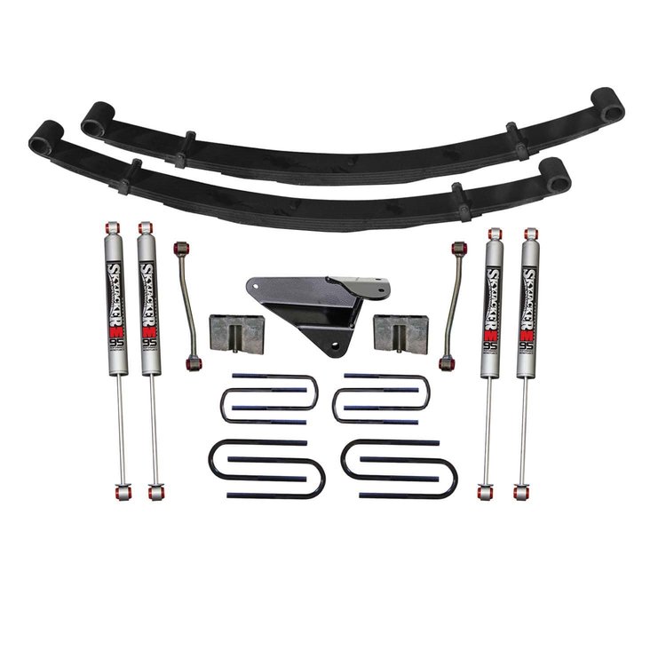 4 in. Suspension Lift Kit for F-250 Super Duty with M95 Monotube Shocks F9453MK-M