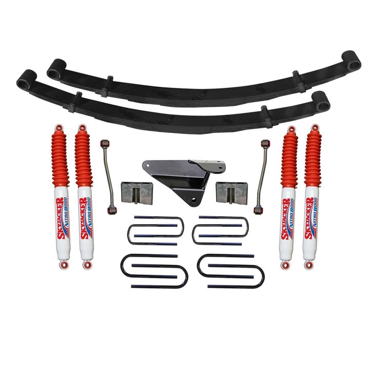 4 in. Suspension Lift Kit for F-250 Super Duty with Nitro Shocks F9453MK-N