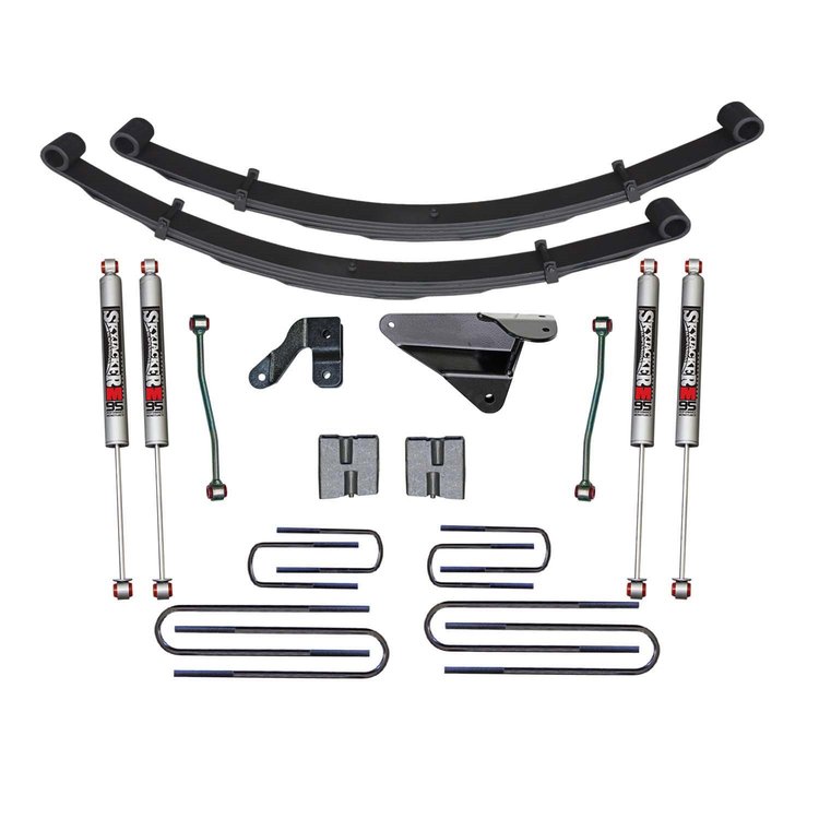 6 in. Suspension Lift Kit for F-250 Super Duty with M95 Monotube Shocks F9603MK-M