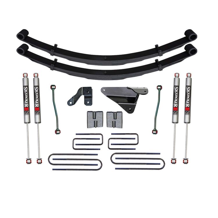 6 in. Suspension Lift Kit for F-250 Super Duty with M95 Monotube Shocks F9653MK-M