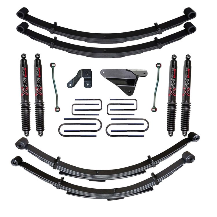 6 in. Suspension Lift Kit with Black MAX Shocks F9653MKS-B