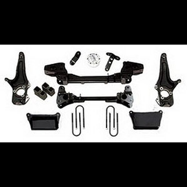 Suspension Lift Kit 6 in. Lift Incl. Rear Blocks PN[F9701A-NSP/F9701B] No Skid Plate